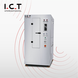 TIC-750 |Máquina de limpieza de plantillas de alto rendimiento Limpiador de PCB totalmente neumático
