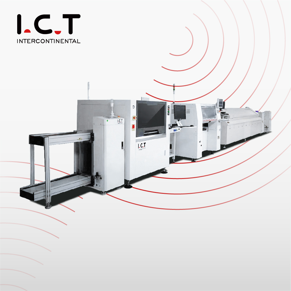 I.C.T | Totalmente automatizado SMT SMD máquina de línea