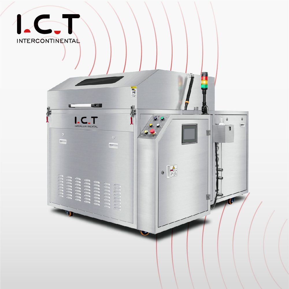 TIC |Máquina de pulverización de limpieza al vacío fuera de línea de placa PCBa