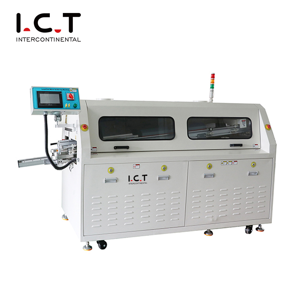 TIC-W2 |Máquina de soldadura por ola de PCB THT económica de alta calidad