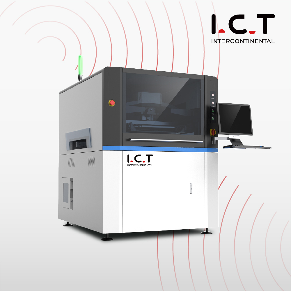 TIC |Impresora de plantilla de pasta de soldadura de pantalla vassembly Smd completamente automática