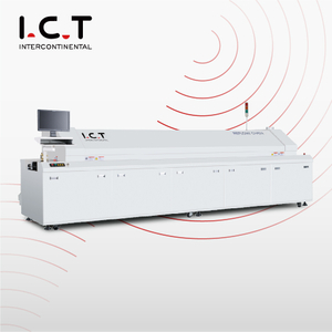  I.C.T-L8 | SMD Máquina de soldadura de reflujo SMT para SMT línea