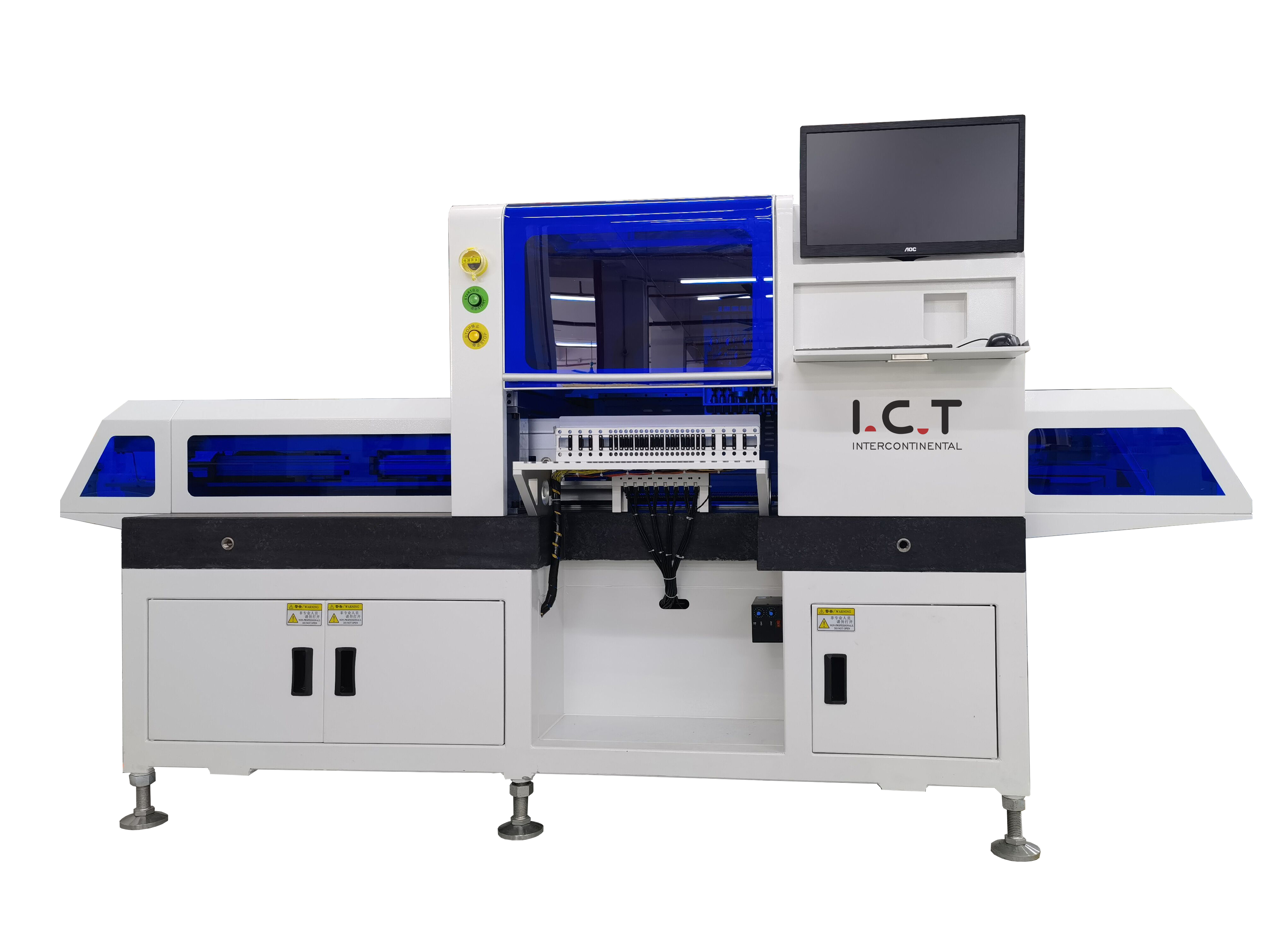 TIC |Prototipo SMD Machinesused Máquina de selección y colocación manual Tablero PCB Vicual