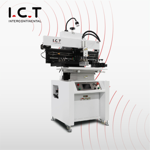 I.C.T-P6 丨 Semi-Auto SMD Máquina de impresión de pasta de soldadura SMT Impresora