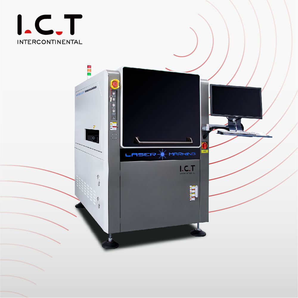 TIC |Máquina de marcado de impresión láser de fibra Autofocus 20w 30w 50w 70w 100w