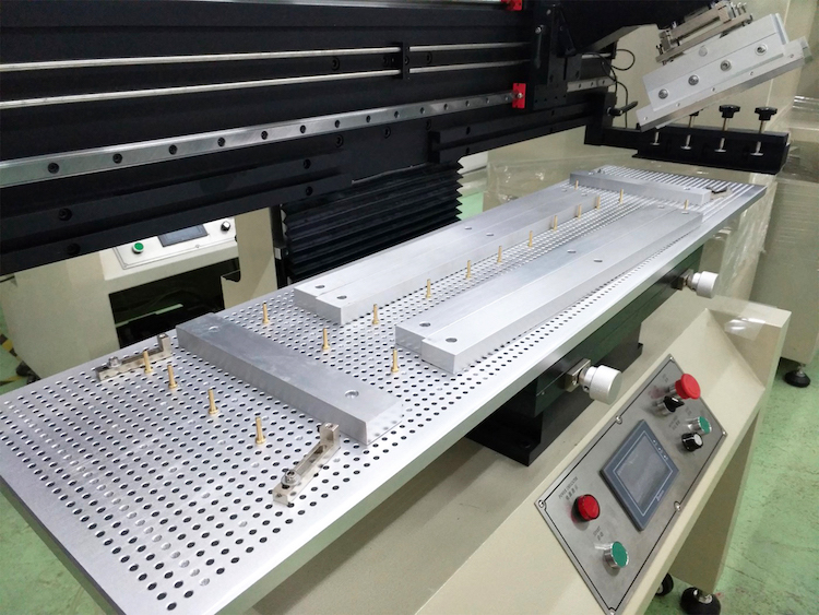 Impresora semiautomática de la pasta del PWB de SMT de la impresora semiautomática de la plantilla