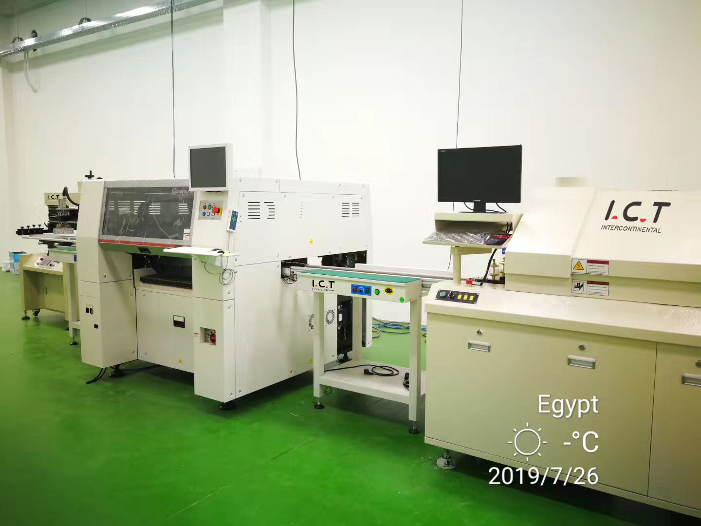 Decan S1 | Samsung de segunda mano PCB SMT Chip Line Mounter Mounter
