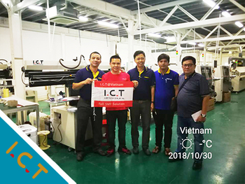 Línea de producción flexible de iluminación LED SMT en Vietnam
