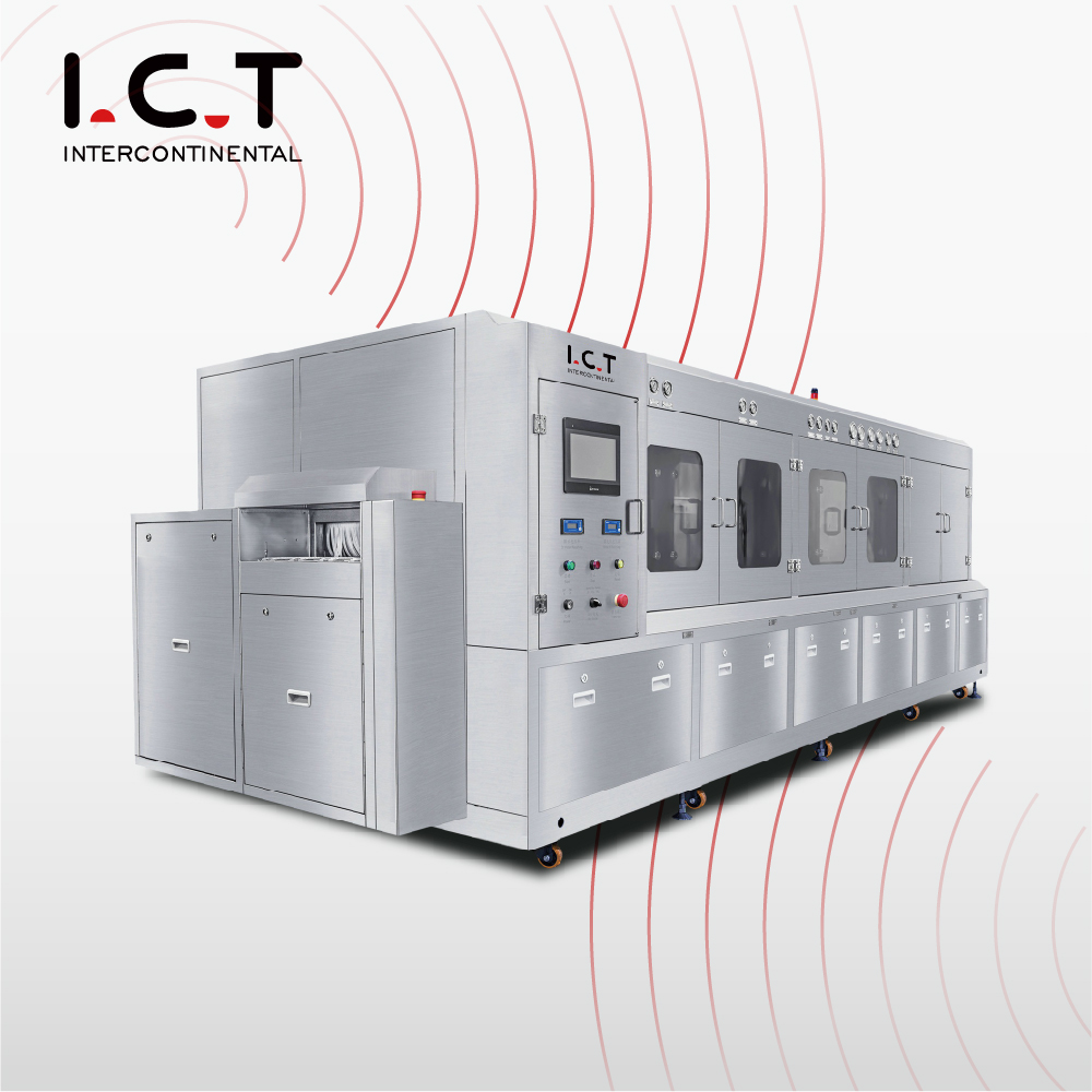 TIC |PCB móvil líquido en máquina limpiadora ultrasónica