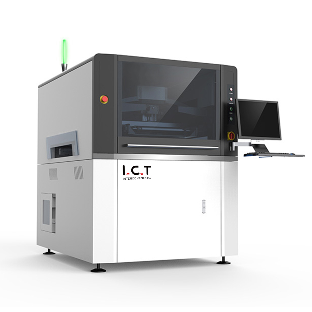 TIC |Impresora de plantilla de pasta de soldadura ekra SMT totalmente automática Manual