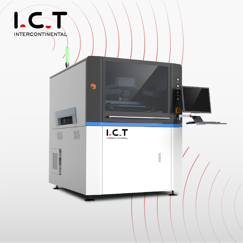 TIC |Impresora de plantilla Smd de escritorio Máquina de horno de reflujo de selección y lugar para PCB de impresión SMT