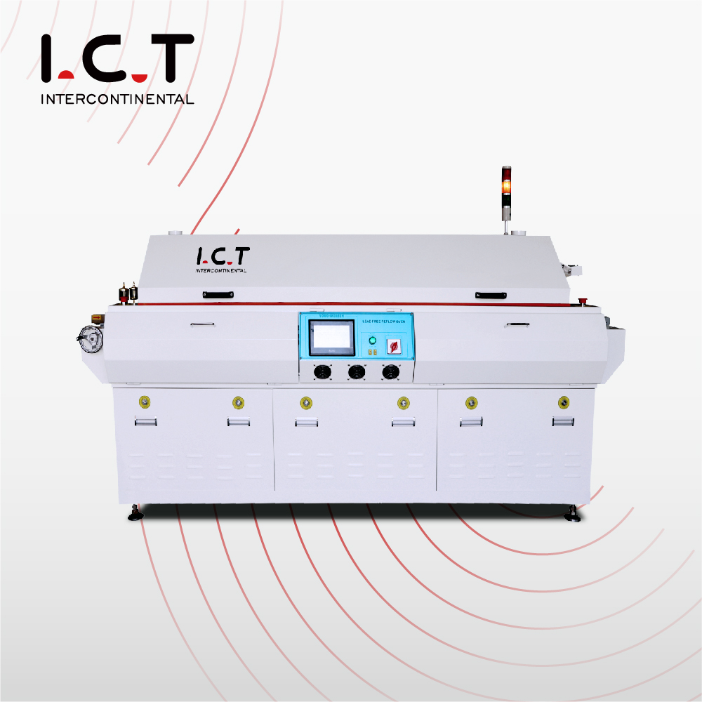 I.C.T-T8 | Aire caliente 8 bandejas horno de convección de reflujo eléctrico con alta calidad